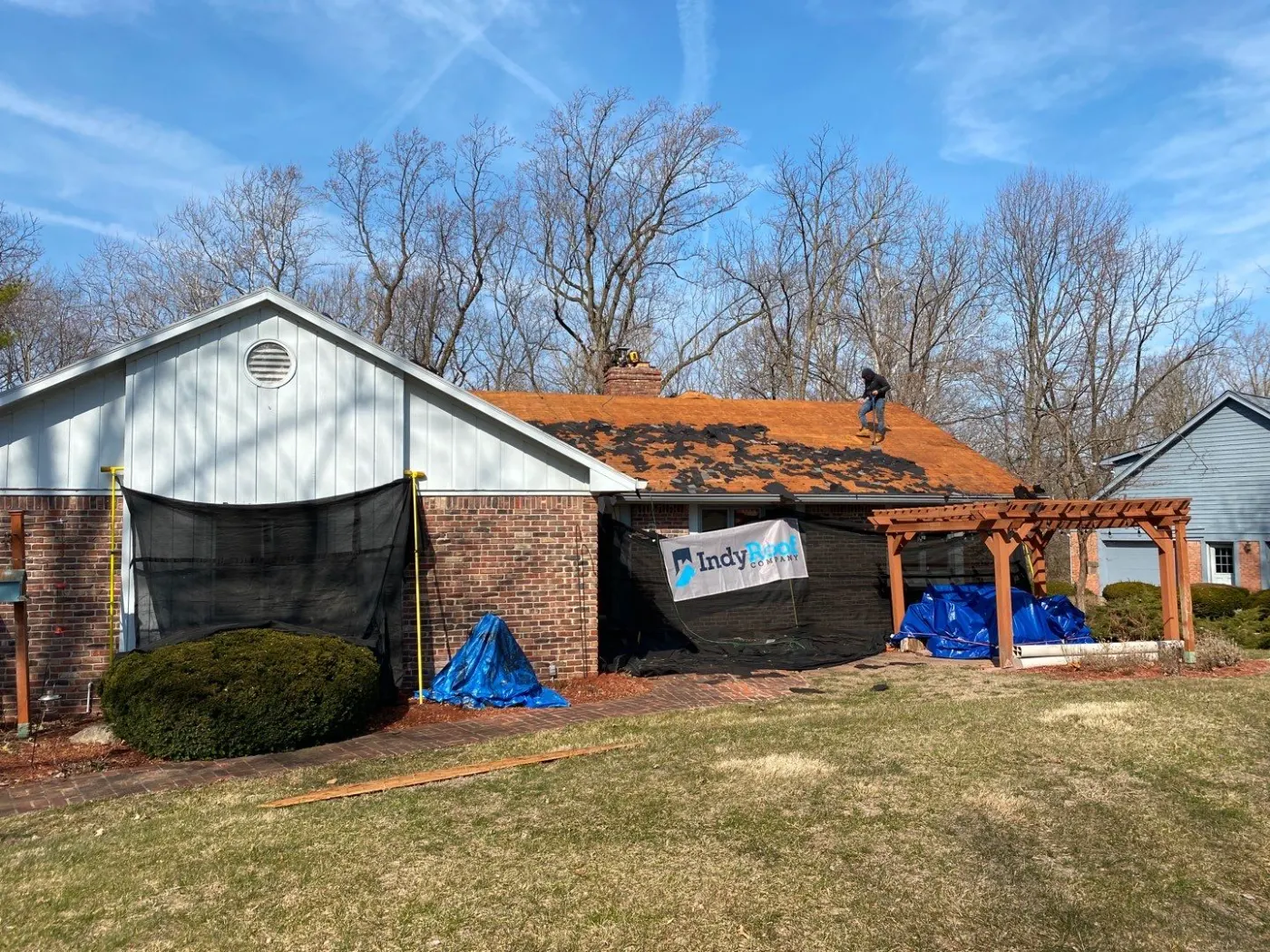 Membrane repair completed in Holliday Farms